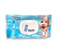 12 Confezioni da 72 Salviette umidificate per bebè, Viso Masi Pannolino, Varie Fragranze, Ideali per Casa o Viaggio, (Talco)