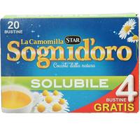 12 confezioni di camomilla solubile sognidoro star - 20 bustine