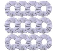 12 confezioni di elastici per capelli in velluto premium SoftSolid, elastici premium per coda di cavallo per donne o ragazze, accessori per capelli (colour 1,12)