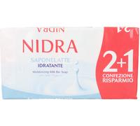 12 confezioni di nidra sapone gr.90 x 3
