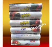 12 Confezioni Malù Maxi Casa (Tot. 4320 Sacchetti Freezer) con legacci 23x32cm