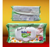 12 Confezioni (Tot. 648 Salviette) Babylino Sensitive Salviettine con Camomilla