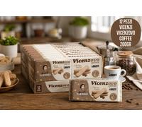 12 Confezioni Vicenzovo Coffee 200g Biscotti Savoiardi Caffe Dessert Dolcezza