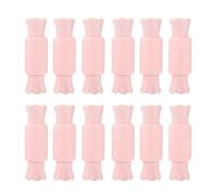 12 contenitori vuoti per lucidalabbra, a forma di caramella, flaconi per balsamo per labbra, flaconi per liquidi, ricaricabili, per cosmetici, campioni