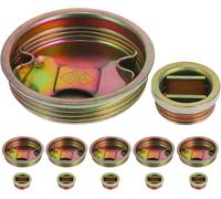 12 Coperchi in Ferro per Fusti Di Olio Da 200 L, Tappi Con Guarnizione, Tappo a