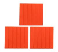 12 coperture elettriche per scatole di distribuzione, 54 x 50 mm, coperture cieche per scatole di fusibili, montaggio senza attrezzi, protezione da polvere e contatto, nero/giallo/rosso/bianco (rosso)