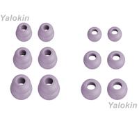 12 Copriauricolari per Anker Soundcore Liberty 2 Pro Air 2 1 - Luce Viola Grigio
