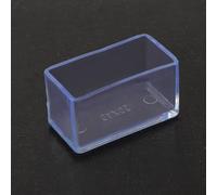 12 coprisedia in PVC per proteggere i pavimenti mantenendo la stabilità dei mobili (20 x 40 mm)