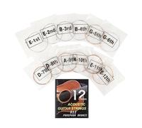 12 corde classiche in filo di rame fosforo, 12th corde per chitarra acustica folk accessori per chitarra