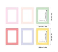 12 cornici magnetiche per foto che tengono saldamente le immagini su superfici metalliche in casa, ufficio e scuola (CT525C)