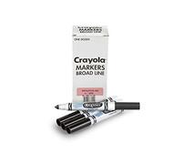 . 12 Count Washable Bulk Markers, Black
