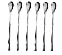 12 cucchiaini da bibita lunghi in acciaio 18/10 Abert cocktail liquori Ice Cream