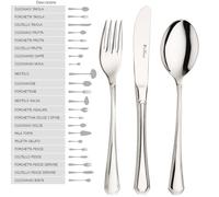 12 cucchiaino caffè posata in acciaio Inox 18/10 spess. mm 2,5 Pintinox America