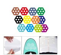 12 Cuscinetti di Trazione Esagonali per Tavole Da Surf, Cuscinetti di Trazione