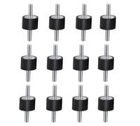 12 cuscinetti in gomma Silent Block M6