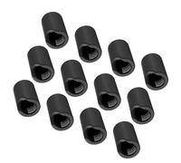 12 cuscinetti in silicone anti-collisione, in gomma flessibile, copertura per maniglie dei cassetti per mobili di casa e cassetti