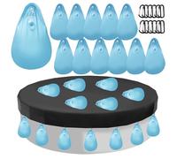 12 Cuscini per Piscina in Pe,Cuscino D'aria per Piscina Invernale Copertura,Cuscino D'aria per La Copertura Della Piscina,Accessorio Perfetto per Baldacchino, In Inverno E in Caso Di Maltempo