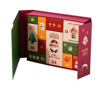 12 Day Christmas Countdown Calendar Reusable Empty Box Set For Holiday
