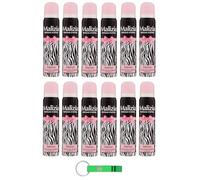 12 deodorante MALIZIA Donna Intense Seduction Profumo, deodorante spray da donna, 100 ml + portachiavi gratuito Beni Culinari