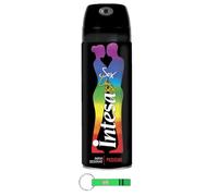 12 deodoranti Intesa Sex Unisex Pride2be - Deodorante Spray 125 ml + portachiavi gratuito Beni Culinari