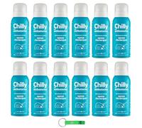 12 detergenti intimi Chilly Igiene senza risciacquo - Usalo su carta igienica da 100 ml + portachiavi Beni Culinari gratuito
