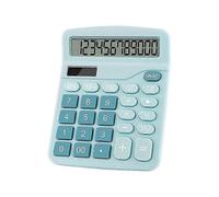 12 Digits Electronic Calculator Solar Calculator Dual Power Calculator Office Financial Basic Desk