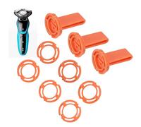 12 dischi per rasatura e supporto per lame, compatibile con Philips S9000/S8000/S7000/RQ12 Series, per S7370/S8860/S9031/SW9700 | Accessori di ricambio per Philips Scherko