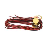 12 Dischi Piezoelettrici da 27 Mm con Filo in Ottone Disco Piezoelettrico Trasduttore Pickup Piezoelettrico per Trigger per Batteria per Chitarra Acustica, Trasduttore Durevole e