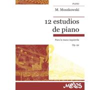 12 estudios de piano: Para la mano izquierda Op.92