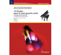 12 Etudes for the Left Hand Op. 92 for Piano: op. 92. piano.