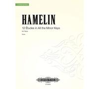 12 Études in All the Minor Keys for Piano: Für Klavier zu zwei Händen