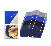 12 fasce antisudore per elmetto di sicurezza, fasce antisudore per ambienti