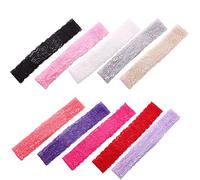 12 fasce elastiche per capelli eleganti e popolari. Utile