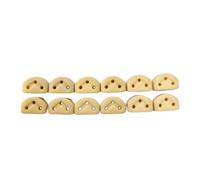 12 Fascette per corde per chitarra Perline per ponte Guida per fermi per corde per chitarra per chitarre acustiche e in nylon