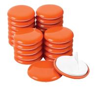 12 feltrini per mobili per oggetti pesanti, 5,1 cm, per lavatrice, facili da spostare per tappeti, pavimenti in legno duro, divani (arancione, 5,1 cm)