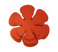 12 feltrini protettivi anti 12 pezzi, 4 pezzi in feltro di pietra, adatti per cucina e stoccaggio, 3 misure 810005 in ogni dimensione, 4 pezzi (rosso)