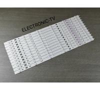 12 Fermacapelli LED Per Sony KDL-48W480B