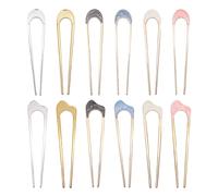 12 Fermagli Per Capelli A Forma Di U Accessori Per Capelli Retrò Accessori Per Capelli In Metallo Strumenti Di Fissaggio Per Capelli Accessori Per Capelli