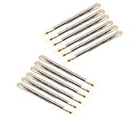 12 fermagli per capelli alla moda con strass, eleganti forcine laterali per matrimoni ed eventi