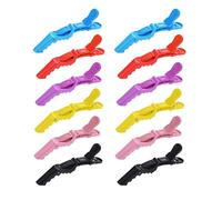 12 Fermagli per Capelli in Stile Coccodrillo, per Donna e Lunghe Frange, Grandi per Capelli Spessi