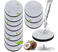 12 Filtri Per L'Acqua Microdisc Compatibili con Brita Fill & Go