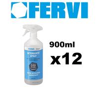 12 FLACONI 900ML DETERGENTE E IGIENIZZANTE PER FILTRI E RADIATORI MACCHINE FERVI