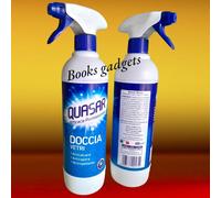 12 Flaconi Quasar DOCCIA VETRI Efficacia Professionale Anticalcare Antivapore