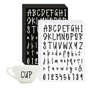 12 fogli di lettere numeri, autoadesivi in vinile, numeri dell'alfabeto, adesivi fai da te, lettere numeri, decalcomanie per segno, numero di indirizzo, porta, auto, contenitori, 2,5 cm