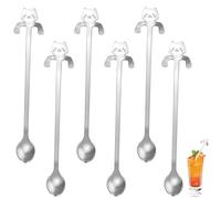 12 forchette da frutta in acciaio inox, forchette da dessert, piccole forchette da dolci (Cucchiaio per gatti)