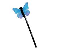 12 forcine per capelli a forma di farfalla, 4 cm, a forma di onda, piccole fermagli per capelli per donne e ragazze, clip per capelli, accessorio per capelli per feste, colore blu