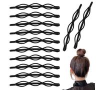 12 forcine per capelli nere vintage, mini forcine alla moda BB clip invisibile frangia clip piccole forcine per donne e ragazze decorative per matrimoni delicati accessori per capelli