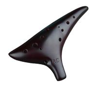 12 Fori Riso Sparato Saldatura Coda Opaca Ocarina Alto AC Tono Principiante Insegnamento Liscio Ocarina 12 Fori Qualità Del Suono Ocarina (Color : 03)