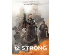 12 Forte Originale Film Poster Doppio Lato Advance Stile Chris Hemsworth