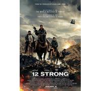 12 Forte Originale Film Poster Doppio Lato Final Stile Chris Hemsworth 1 Foglio